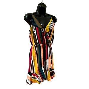 🟣 Express striped romper